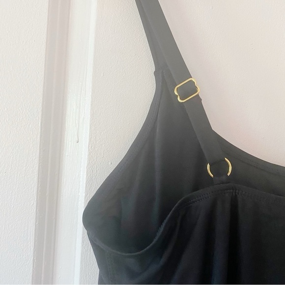 ANDIE Almafi Black One Piece Swim Suit NWT Resort Travel - Picture 9 of 10